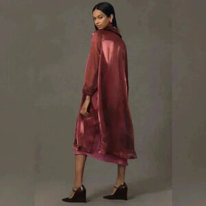 Anthropologie - Femme Sheer Trench Coat NWT (S)